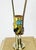 Laurel Lamp Company Late 20th Century Modern Figural Sculptural Profile Square Base Polished Brass Table Lamps - a Pair For Sale - Image 4 of 9