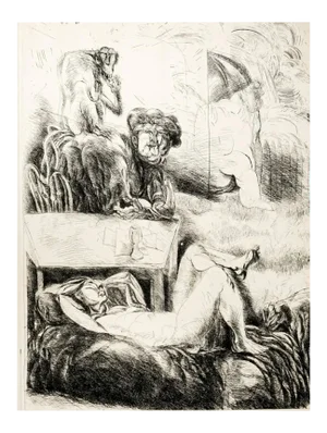 1969 David Gerstein Modern Etching