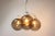 Metal Mid-Century Smoked Glass Pendant by Drukov, 1970s For Sale - Image 7 of 11