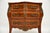 Brown Antique French Marble Top Bombe Commode, 1890s For Sale - Image 8 of 11