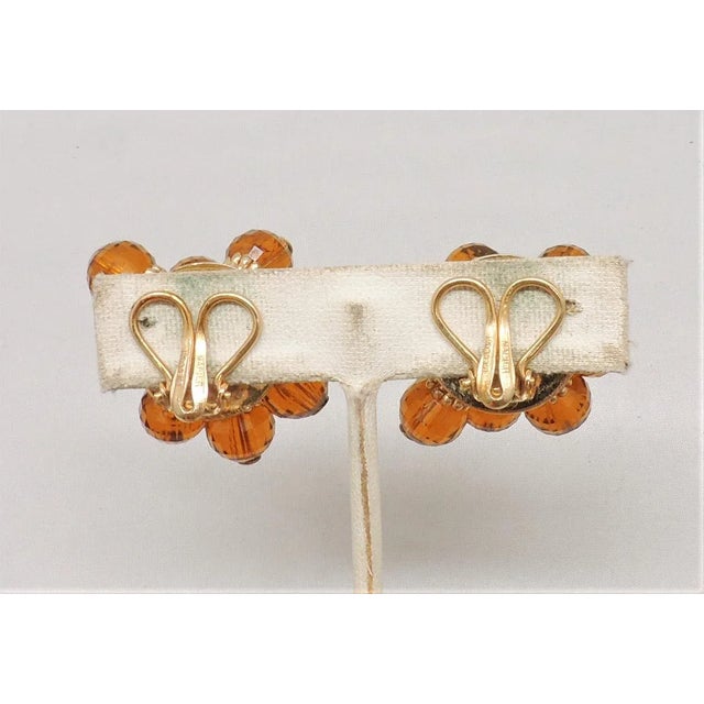 Napier clip on earrings vintage discount