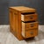 Mid-Century Modern Vintage Oak File Cabinet For Sale - Image 3 of 10