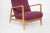 1950s Vintage Wood Reclining Armchair attributed Giò Ponti, 1950s For Sale - Image 5 of 7