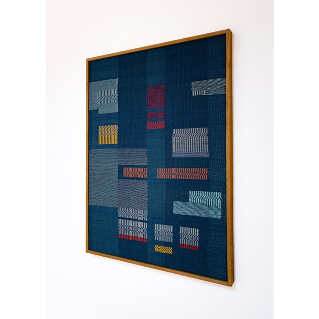 Contemporary Spigolatura 93 Handwoven Wall Art by Susanna Costantini For Sale - Image 3 of 7