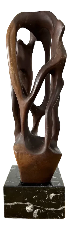 Solid Wood Sculpture, 1960s