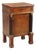 Empire Bedside Table in Walnut For Sale