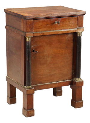 Empire Bedside Table in Walnut