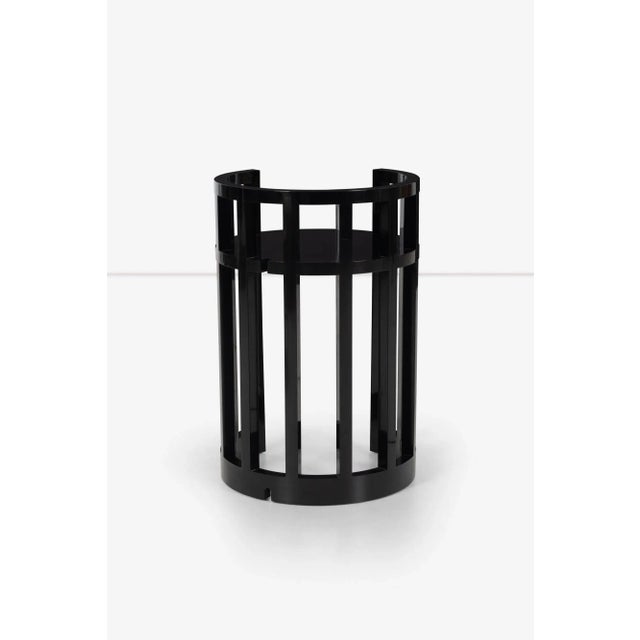 1980s Richard Meier Custom Lamp Table For Sale - Image 9 of 13