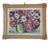 Percival Pernet, Fleurs, Oil on Paper on Canvas, Framed For Sale