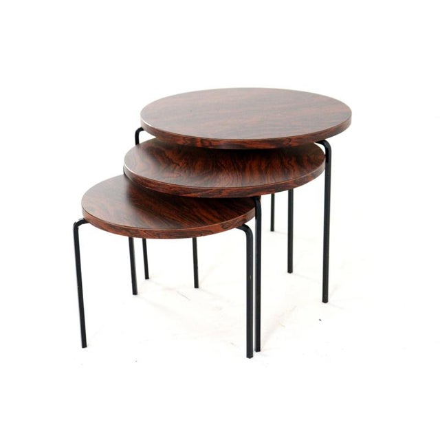 Vintage Nesting Tables, 1970s, Set of 3 For Sale - Image 14 of 14