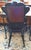 Rustic European Antique Embossed Leather Accent Chair For Sale - Image 3 of 4