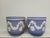 Mid-Century Blue Jasperware Cachepots with Neoclassical Reliefs by Wedgewood, 1950s, Set of 2 For Sale - Image 6 of 6