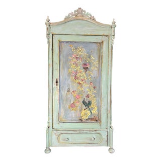 Antique Chinoiserie Armoire, 1920s For Sale