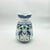 Handmade Ceramic Pitcher (20cm) – Blue Arches & Colorful Spring Florals – Wide Mouth Jug For Sale - Image 11 of 11