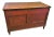 Early 20th Century Antique Original Red Wash American Trunk For Sale