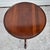 WIlliamsburg Galleries Mahogany Table Vintage Petite Queen Anne Pie Crust Round For Sale In Philadelphia - Image 6 of 13