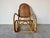 Wood Vintage Coastal Thonet - Style Bamboo and Cane Rocking Chair/ Sold For Sale - Image 7 of 10