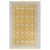 Doris Leslie Blau Vintage Reversible Geometric Yellow Swedish Rug For Sale