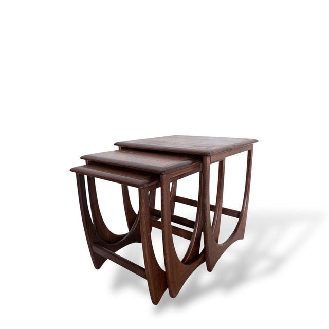 Mid-Century Astro Nesting Tables from G-Plan, 1960s, Set of 3 For Sale - Image 3 of 9