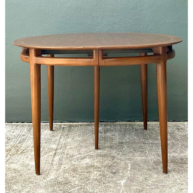 Vintage MCM Extendable Dining Table For Sale - Image 11 of 12