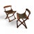 Starbay Bermudes Folding Rosewood Yacht Chairs, 1990, Set of 2 For Sale - Image 10 of 10