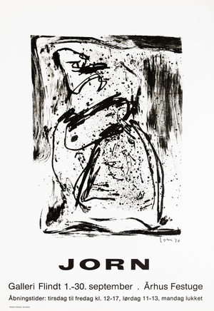 Asger Jorn Expo 1970 Lithograph Poster