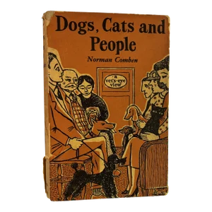 1955 Dogs, Cats and People Book