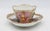 Dresden Porcelain Circa 1888-1916 Richard Klemm, Dresden Quatrefoil Demitasse Cup & Saucer For Sale - Image 4 of 10