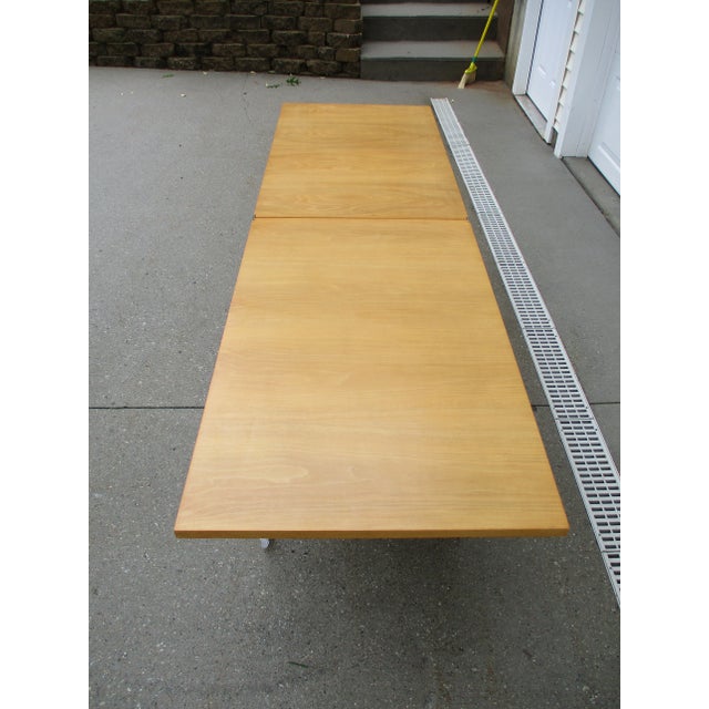 Mid-Century Modern Robsjohn-Gibbings for Widdicomb Flip Top Server Bar Cart -Professionally Restored For Sale - Image 12 of 13