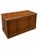 Wood Vintage Oak Pedestal Desk with Drawers, 1940s For Sale - Image 7 of 8