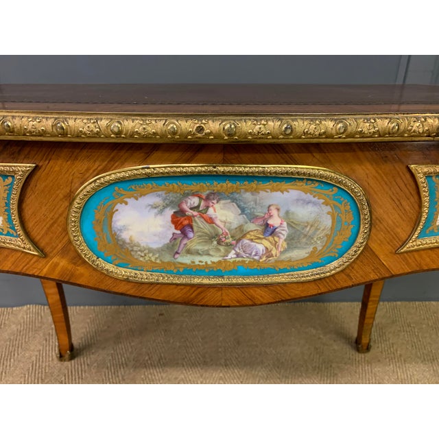 French Tulip Wood Desk, 1880 For Sale - Image 12 of 17