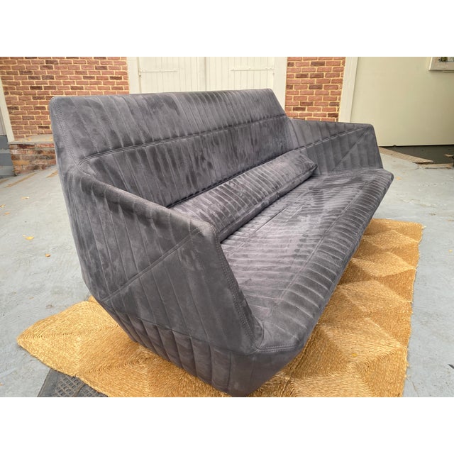 Gray Facette Sofa by Ronan & Erwan Bouroullec for Ligne Roset, 2000s For Sale - Image 6 of 7