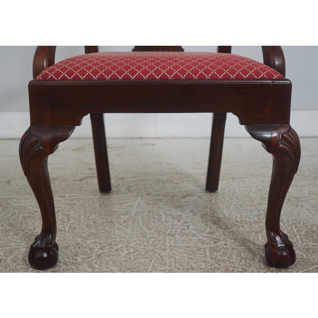 Stickley Set of 8 Mahogany Dining Chairs For Sale - Image 9 of 18