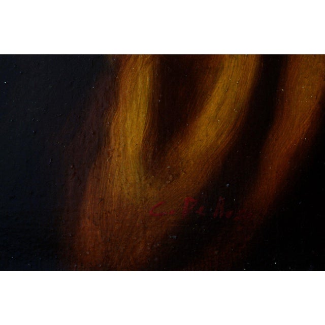 Ciro De Rosa, Testa di Filosofo, Oil on Canvas, 1990s, Framed For Sale - Image 3 of 6