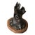 Rare R.C. Lynch Bronze Raccoon Sculpture - Signed 1980 - Limited Ed. 12/17 For Sale