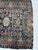 Textile Early 20th Century Distressed Caucasian Perpedil Navy Rug 3.8 x 4.8 For Sale - Image 7 of 11
