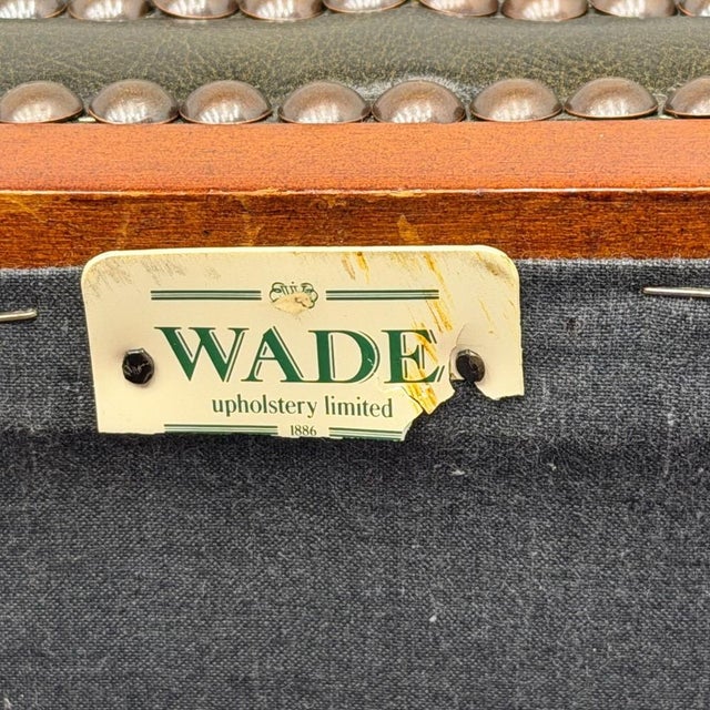 Wood English Office Chair from Wade Chesterfield For Sale - Image 7 of 8