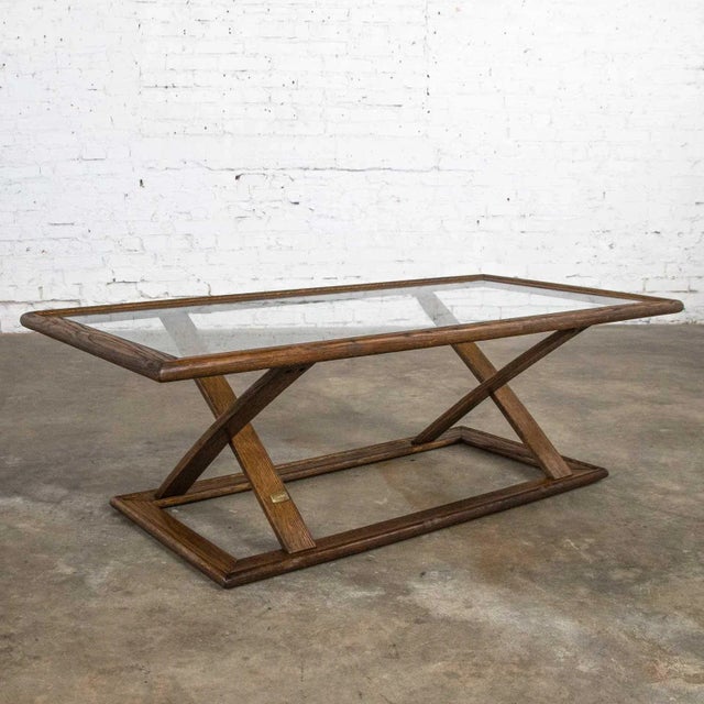 Vintage StavOak Coffee Table From Jack Daniels’ Barrel Staves by Jobie G. Redmond 1981 For Sale - Image 12 of 12