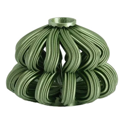 Small Frosting Candleholder from Form&seek For Sale