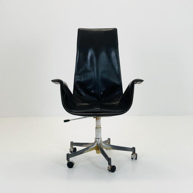 Contemporary Mid-Century Modern Tulip Desk Chair by Preben Fabricius & Jørgen Kastholm For Walter Knoll, 1960s For Sale - Image 3 of 11