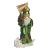 2000’s Mouth Blown Glass Santa Ornament “Royal Splendor Santa” by Ino Schaller For Sale