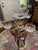 Mid 20th Century Antique Silver-Plated and Cut-Crystal Epergne Center Piece For Sale - Image 4 of 14