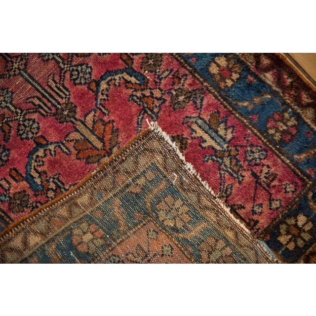 1930s Vintage Lilihan Square Rug Mat - 1'11" x 2'6" For Sale - Image 5 of 10