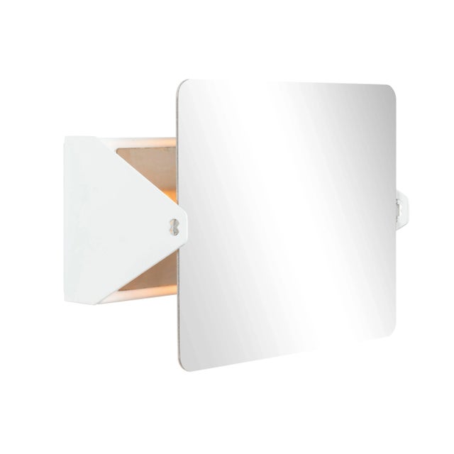 Nemo Lighting Charlotte Perriand Mirrored 'Applique á Volet Pivotant' Wall Light For Sale - Image 4 of 11