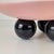 Vintage Centerpiece Bowl in Pink and Black Glazed Ceramic by Ettore Sottsass, 1980 For Sale - Image 6 of 12