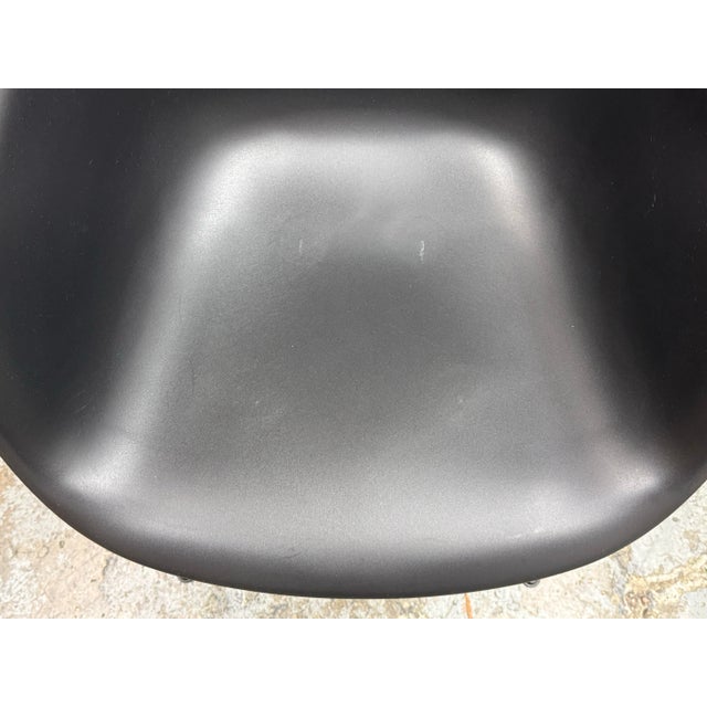 Plastic Charles & Ray Eames for Vitra Eames Plastic Dar Armchair, Set of Four For Sale - Image 7 of 12