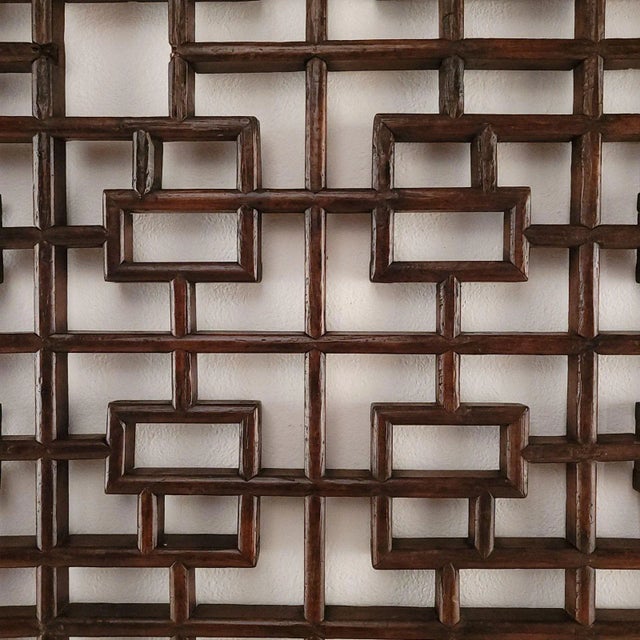 Chinese Window Panel, Circa 1900 For Sale - Image 4 of 8