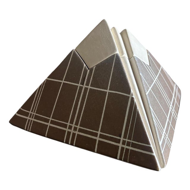 Postmodern Ceramic Box from Boyé, 1980s For Sale