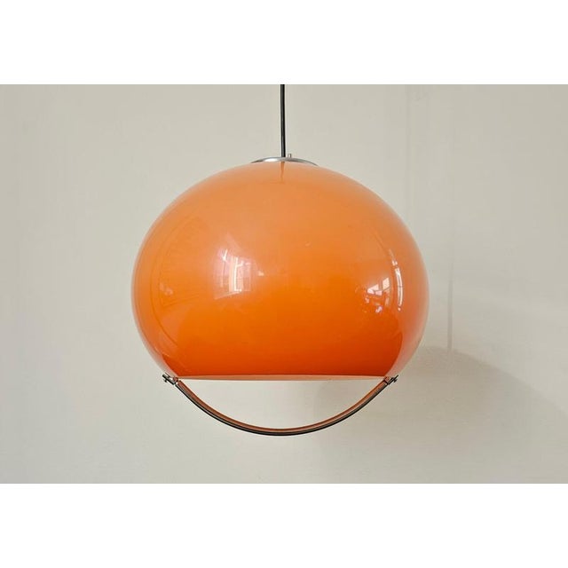 1970s Mid-Century Space Age Pendant from Meblo / Guzzini, Italy, 1970s For Sale - Image 5 of 18