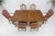 Country French Parquetry Top Table 6 Dining Chairs 2X22" Extension Board Leafs For Sale - Image 10 of 17